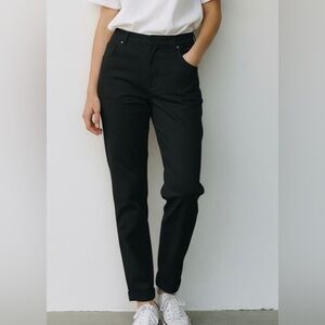 A.P.C. Women's Black Straight Leg Jeans